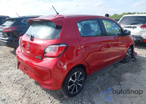 2023 Mitsubishi Mirage Black Edition/Ralliart/Se из США, поврежденный, VIN ML32AWHJ5PH003481